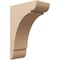 Ekena Millwork 8"W x 16"D x 24"H Classic Olympic Rough Cedar Woodgrain TimberThane Corbel, Primed Tan CORUR08X16X24OLYRCPR - alternate 1
